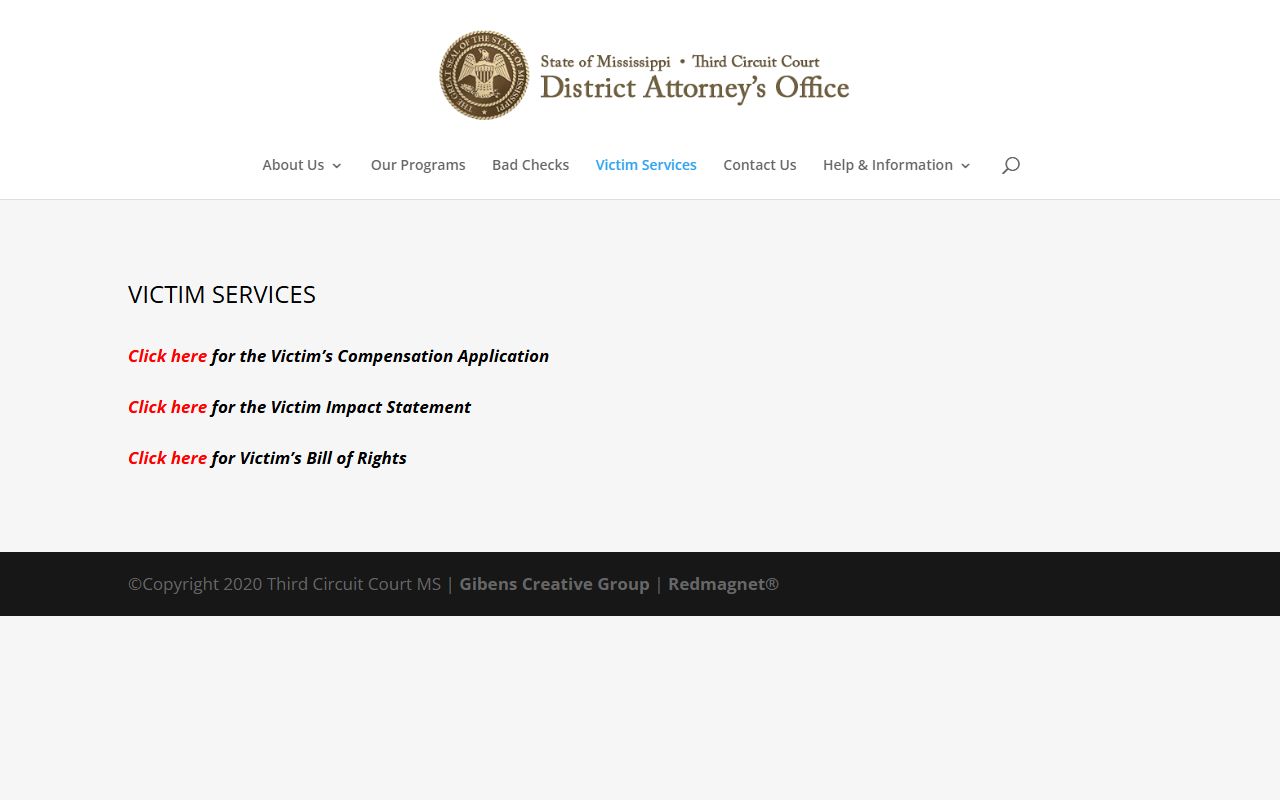 Chickasaw County arrest records and charges and the related victim services
