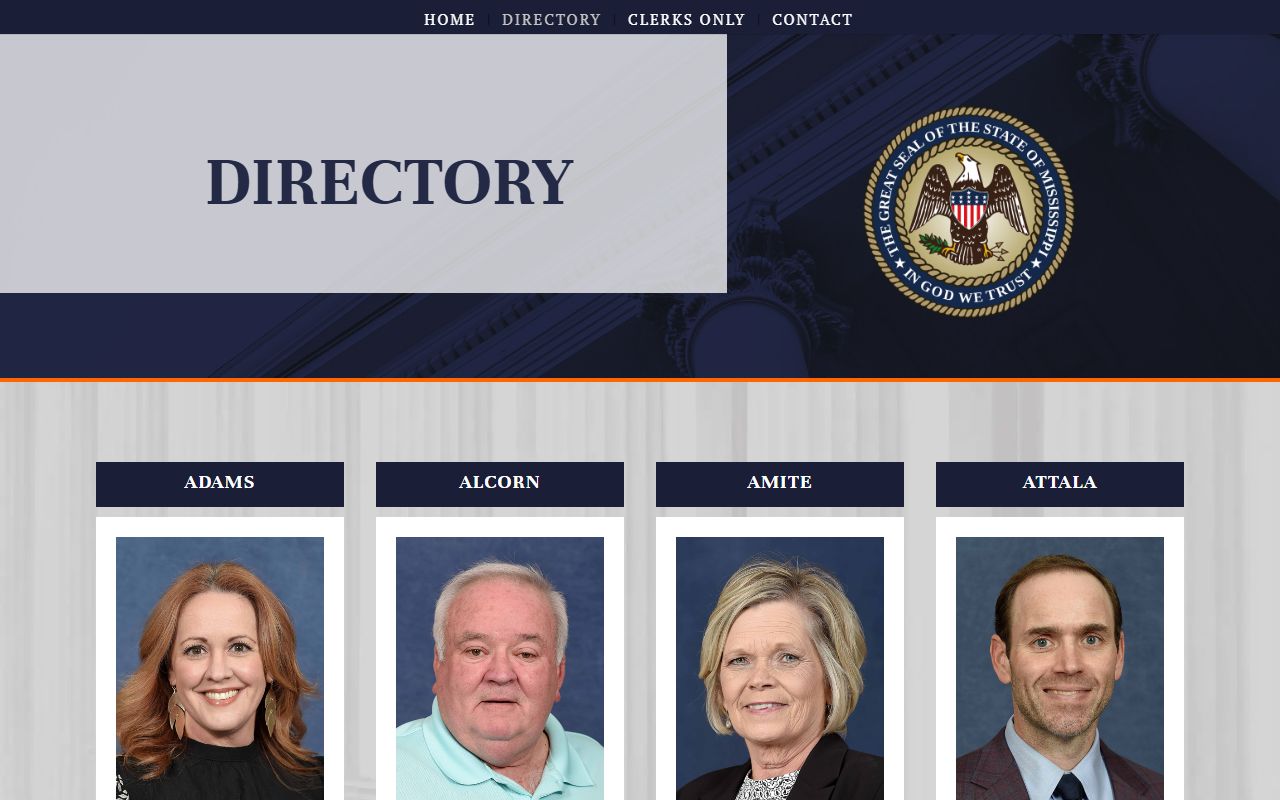 Chickasaw County Chancery Clerk listing in the Mississippi Chancery Clerks directory