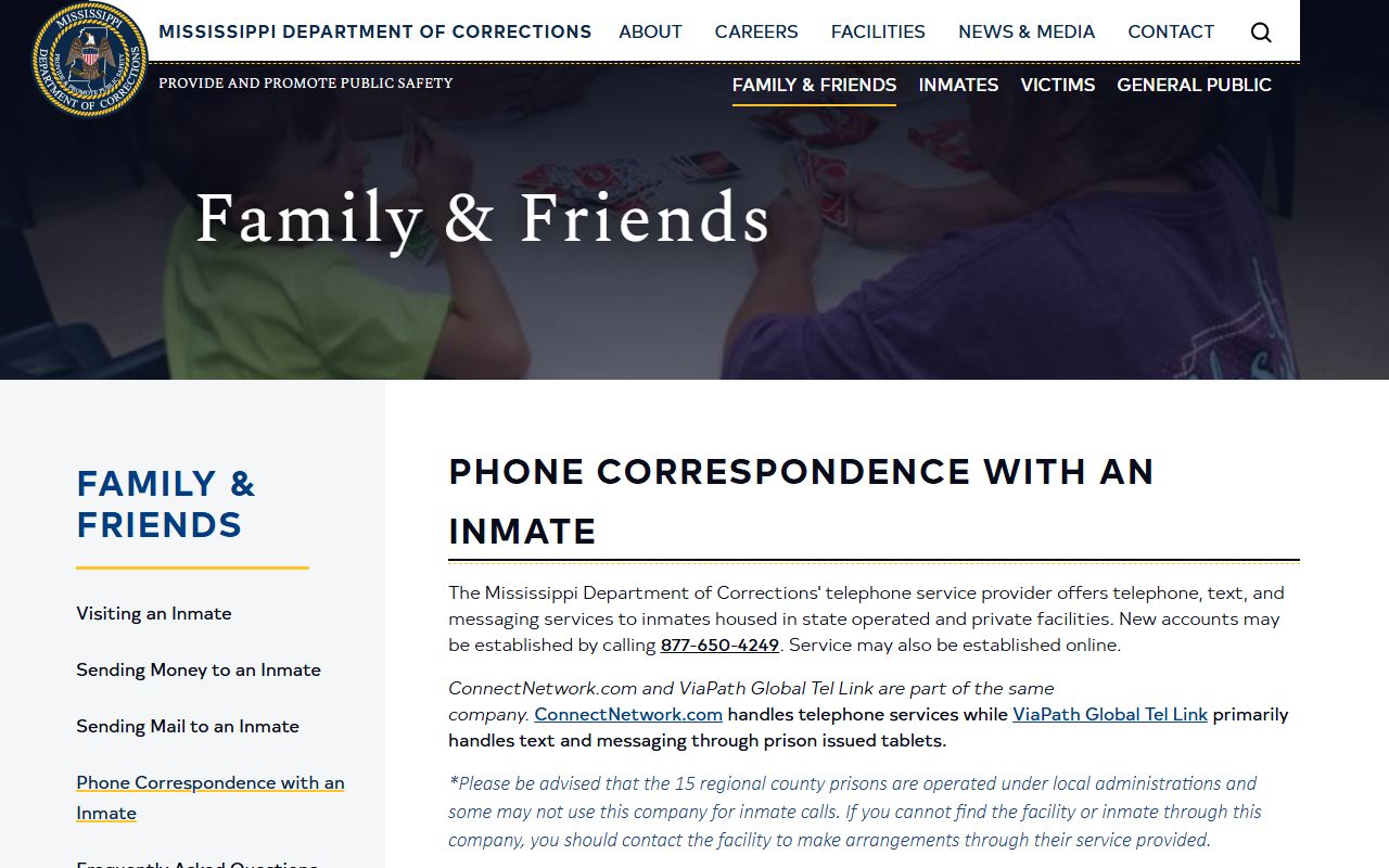 Chickasaw County probate phone contact for an incarcerated executor